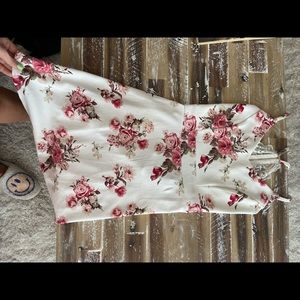 Open Lace-Back Dress